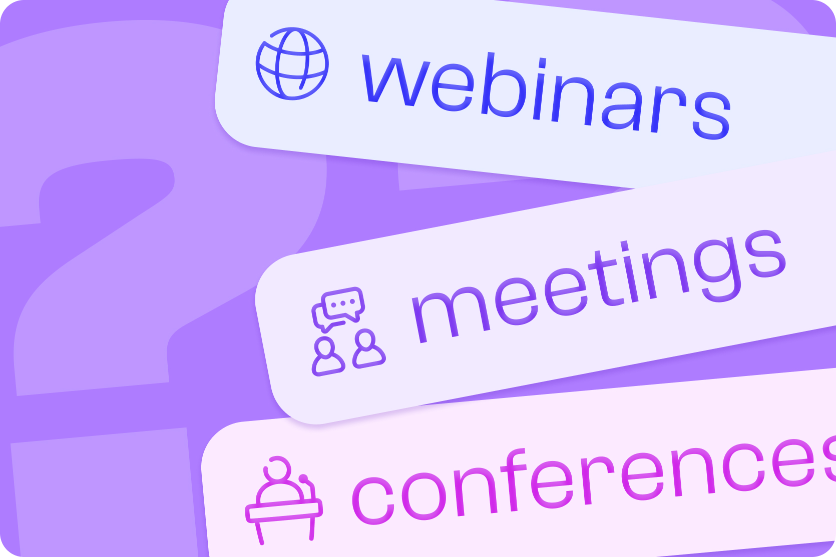 Webinars, online meetings, or video conferences – what's the difference?